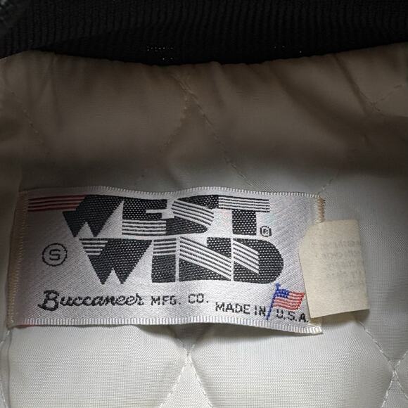 Vintage West Wind SpongeBob SquarePants Men’s Small Medium Hockey Jacket - Picture 4 of 5